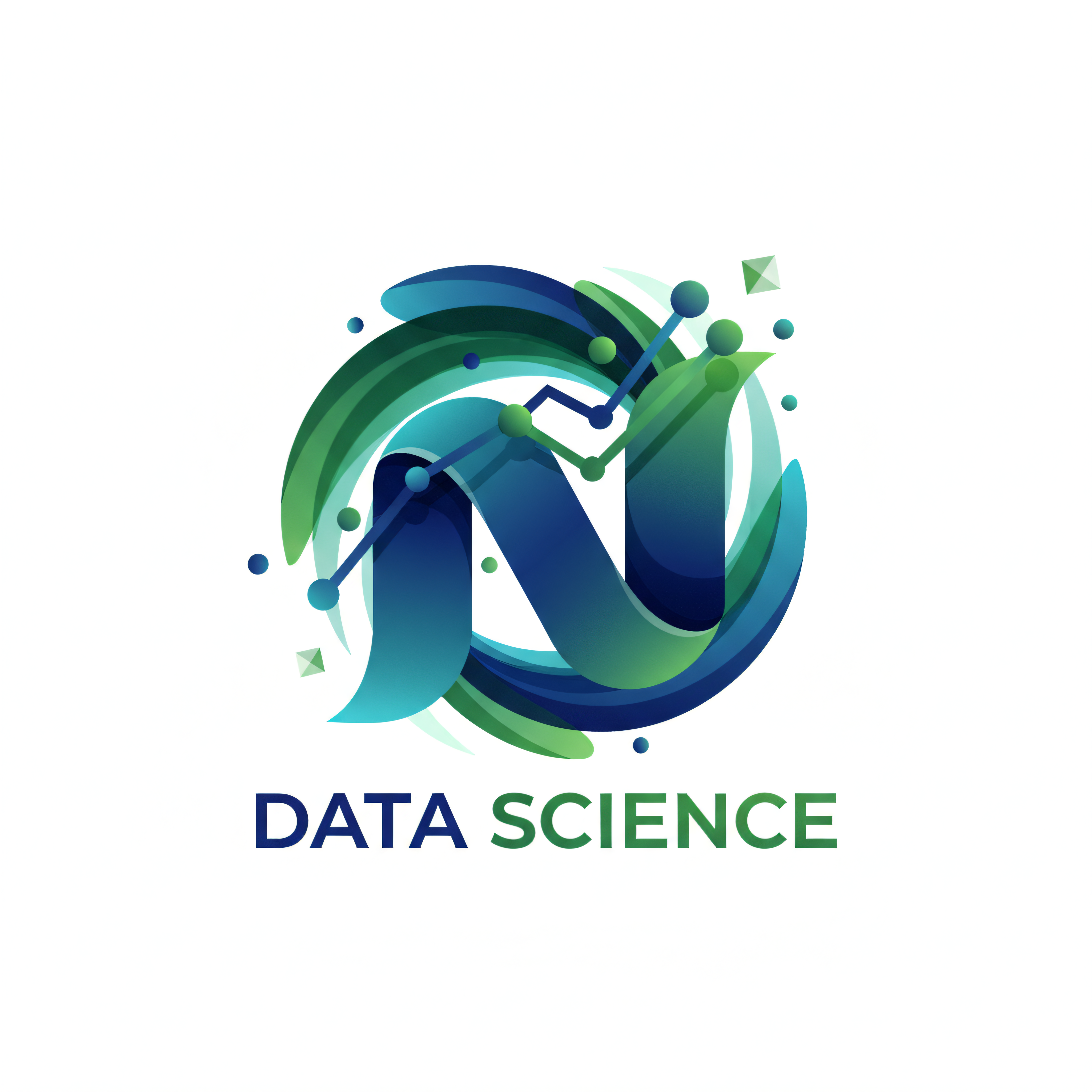 A Nextdoor logo for the Data Science team in abstr...